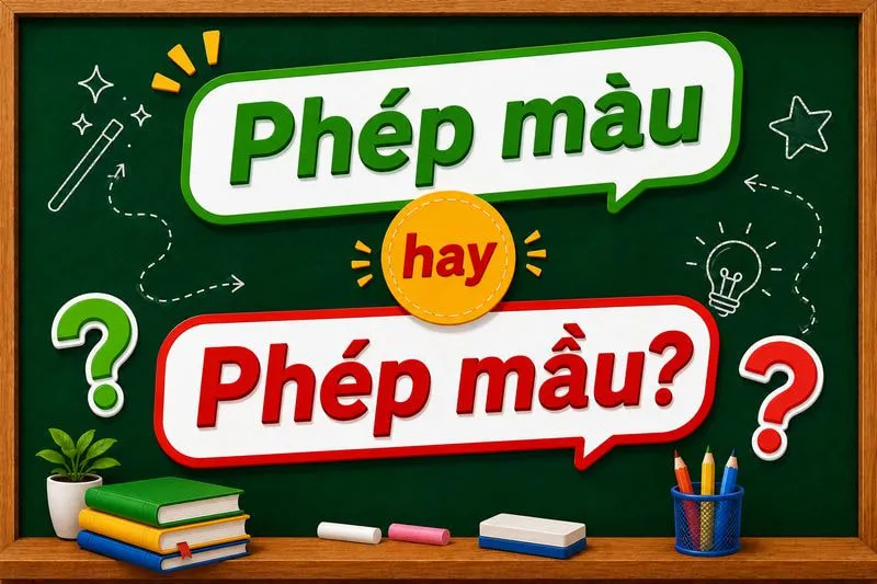 Phép mầu hay phép màu mới là từ đúng chính tả?
