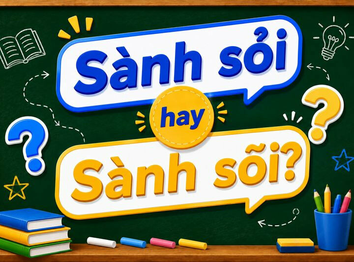Sành sỏi hay sành sõi? Từ nào viết đúng chính tả tiếng Việt chuẩn