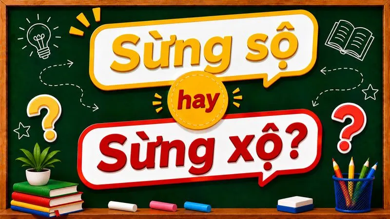 Phân biệt nhanh sừng sộ và sừng xộ