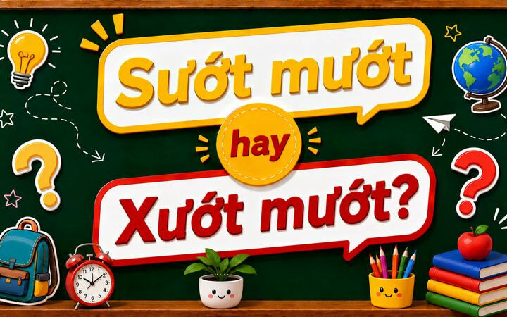Sướt mướt hay xướt mướt? Cách viết đúng chính tả tiếng Việt chuẩn