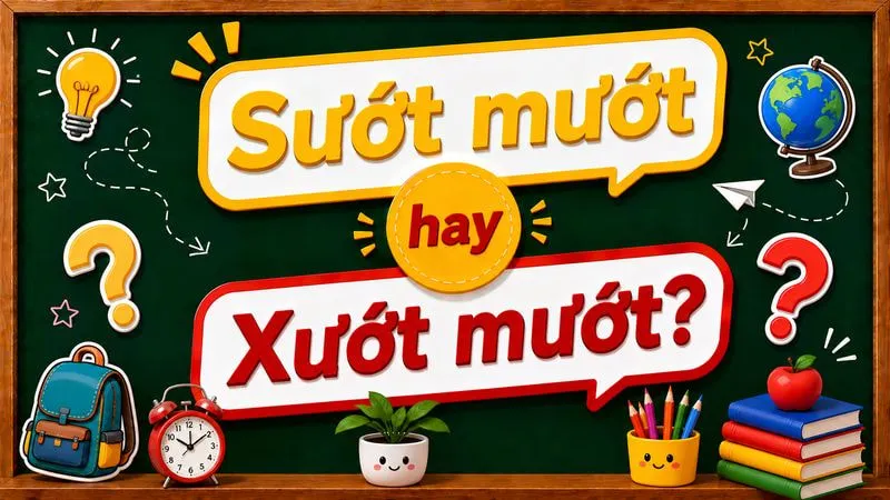 Sướt mướt hay xướt mướt mới là từ đúng chính tả?