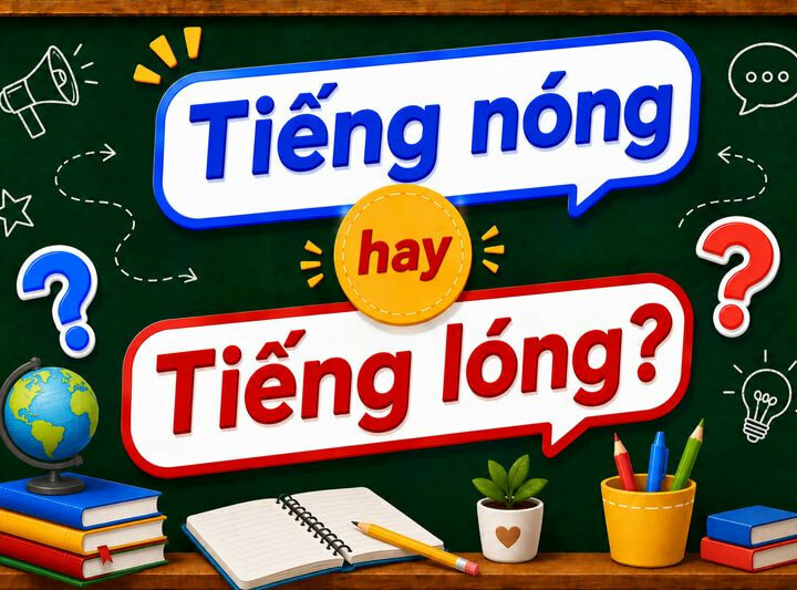 Tiếng nóng hay tiếng lóng? Cách viết đúng chính tả tiếng Việt