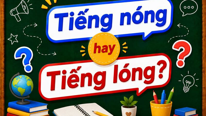 Tiếng nóng hay tiếng lóng? Cách viết đúng chính tả tiếng Việt