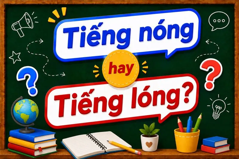 Tiếng lóng hay tiếng nóng đúng chính tả?