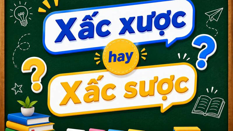 Xấc xược hay xấc sược? Từ nào viết đúng chính tả tiếng Việt chuẩn