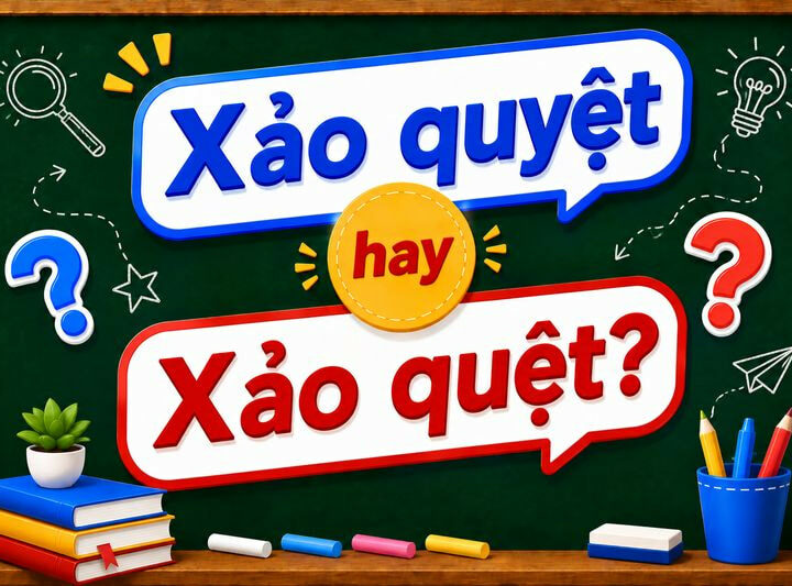 Xảo quyệt hay xảo quệt? Cách viết đúng chính tả tiếng Việt chuẩn