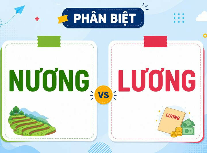 Phân biệt nương và lương – Nghĩa, cách dùng đúng chuẩn chính tả