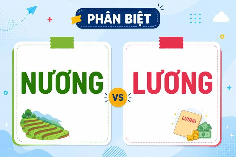 Phân biệt nương và lương
