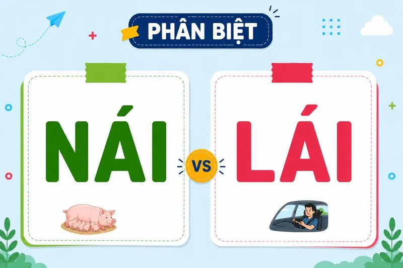 Phân biệt nái và lái