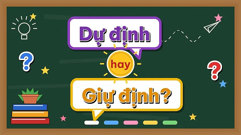 Dự định hay giự định — từ nào đúng chính tả?