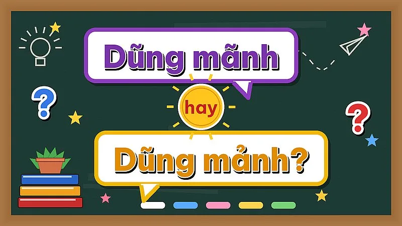 Dũng mãnh hay dũng mảnh — từ nào đúng chính tả?