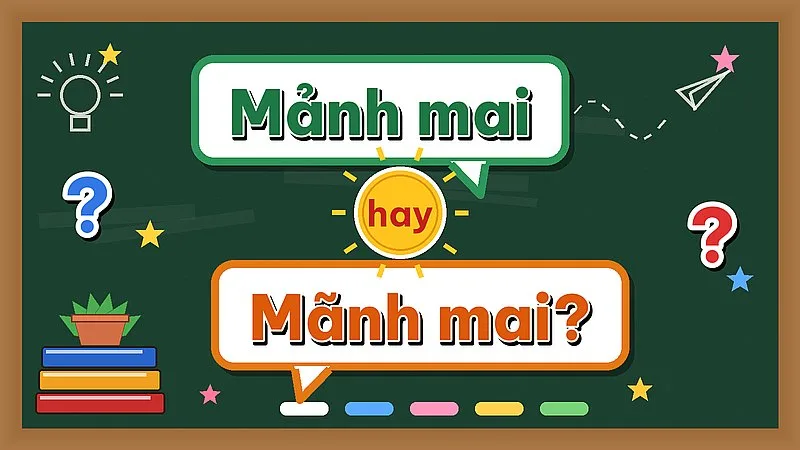 Mảnh mai hay mãnh mai — từ nào đúng chính tả?