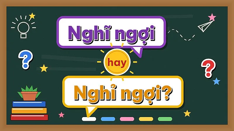 Nghĩ ngợi hay nghỉ ngợi — từ nào đúng chính tả?