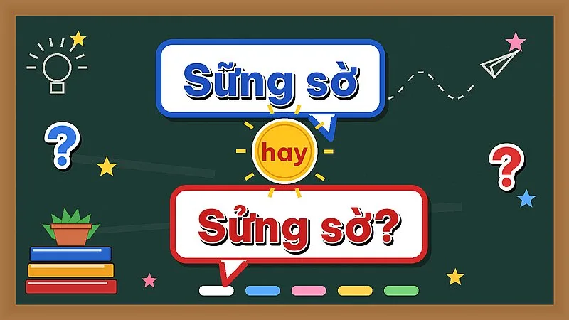 Sững sờ hay sửng sờ — từ nào đúng chính tả?