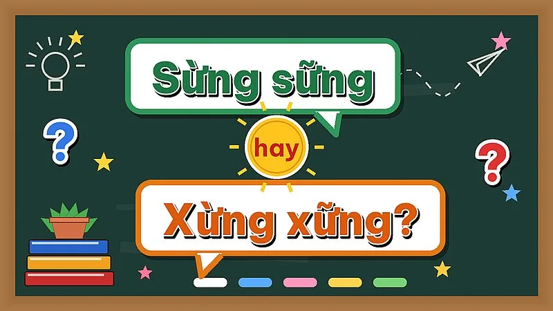 Sừng sững hay xừng xững — từ nào đúng chính tả?