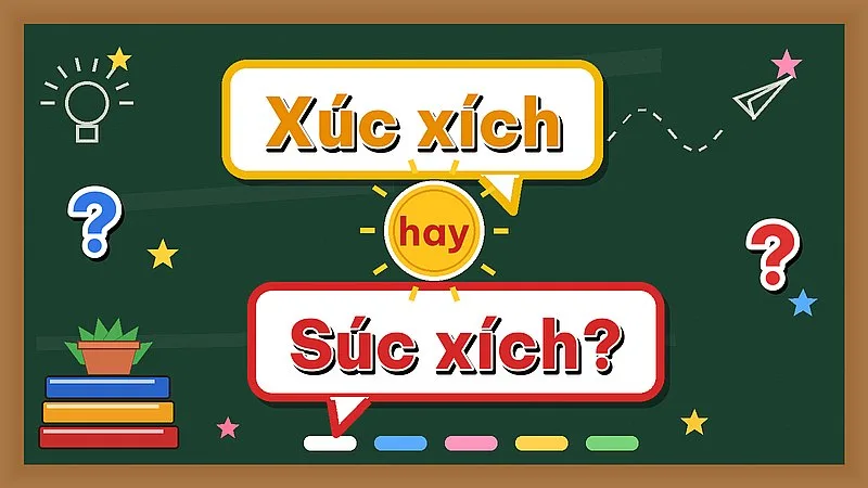 Xúc xích hay súc xích — từ nào đúng chính tả?