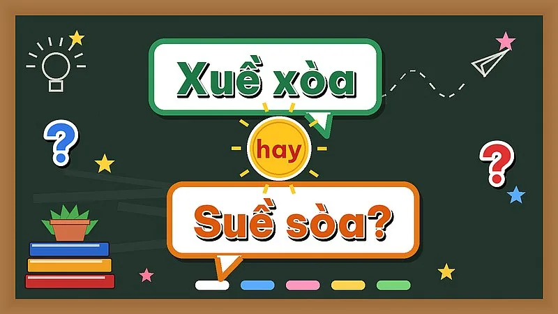 Xuề xòa hay suề sòa — từ nào đúng chính tả?