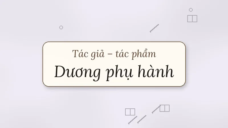dương phụ hành