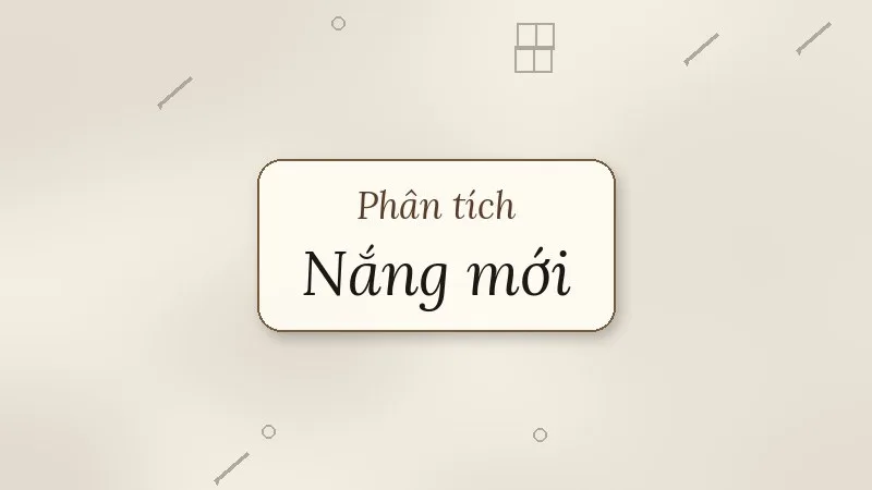 phân tích nắng mới