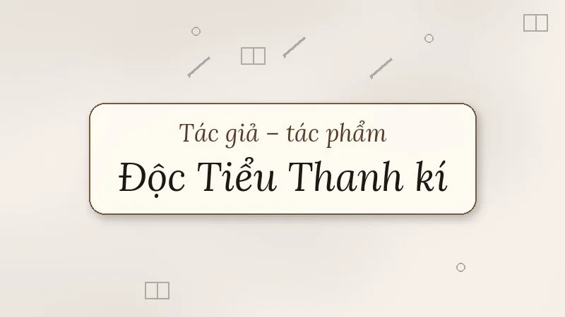 độc tiểu thanh kí nguyễn du