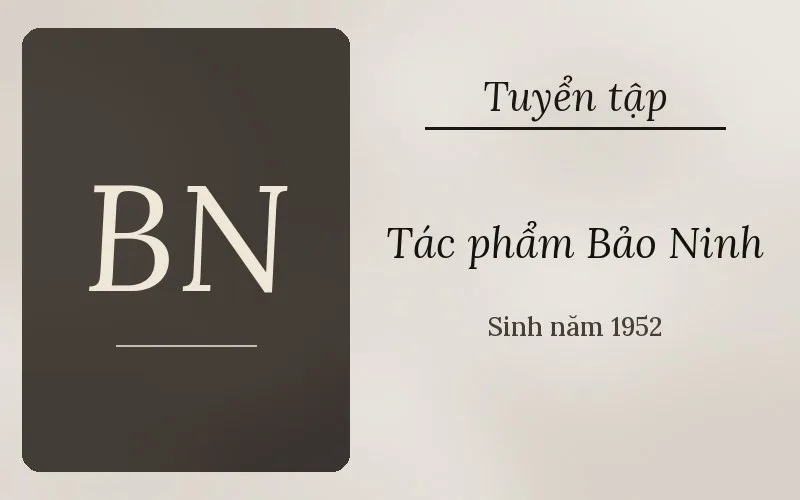 Tác phẩm Bảo Ninh
