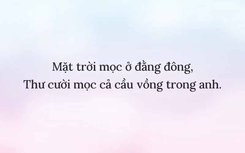 Thả thính người tên Thư