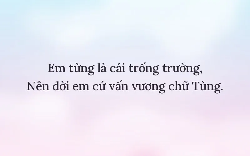 Thả thính người tên Tùng