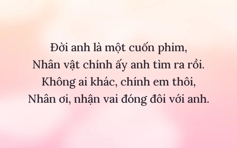 Thả thính tên Nhân