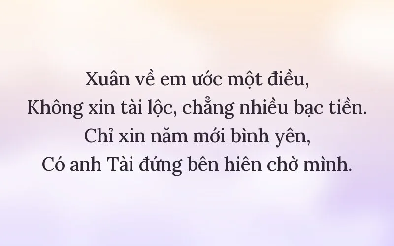 Thả thính theo tên Tài