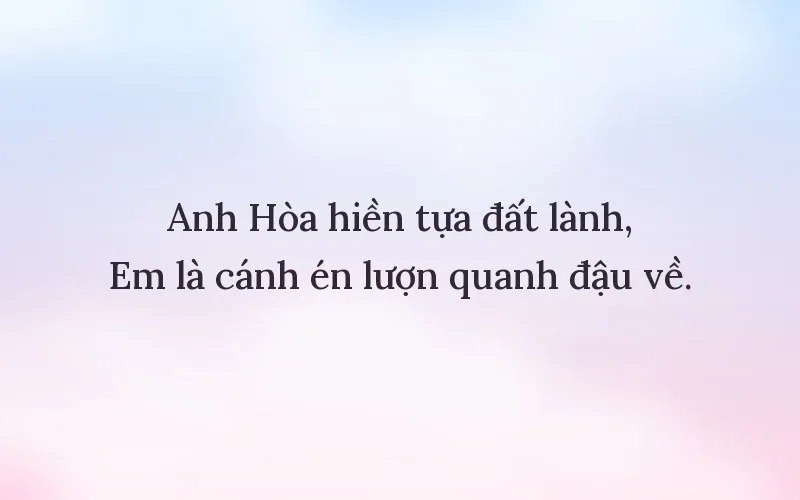 Thơ tán Hòa