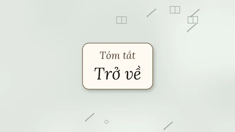 tóm tắt trở về