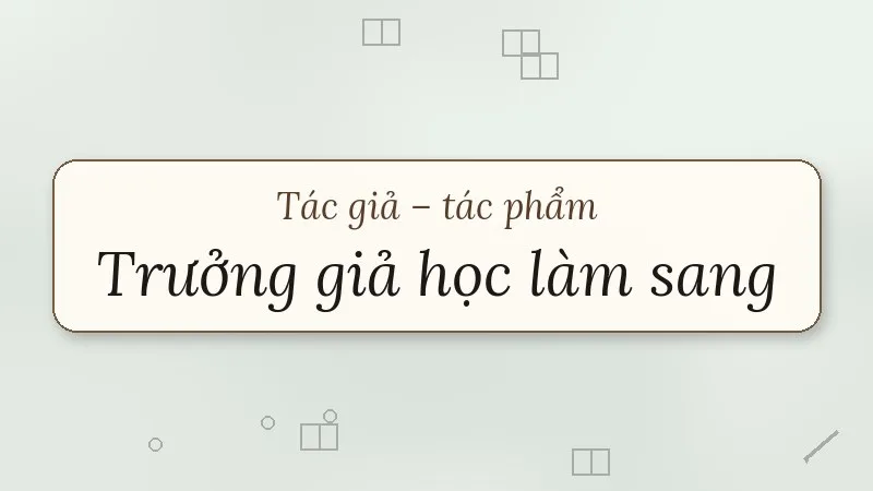 trưởng giả học làm sang mô-li-e