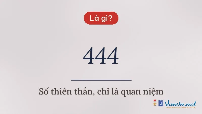 444 là gì