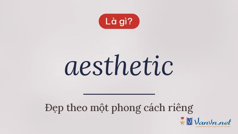 aesthetic là gì