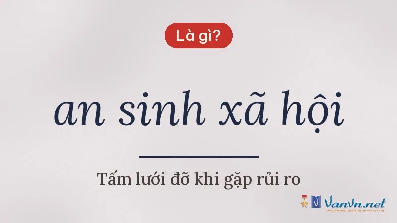 an sinh xã hội là gì