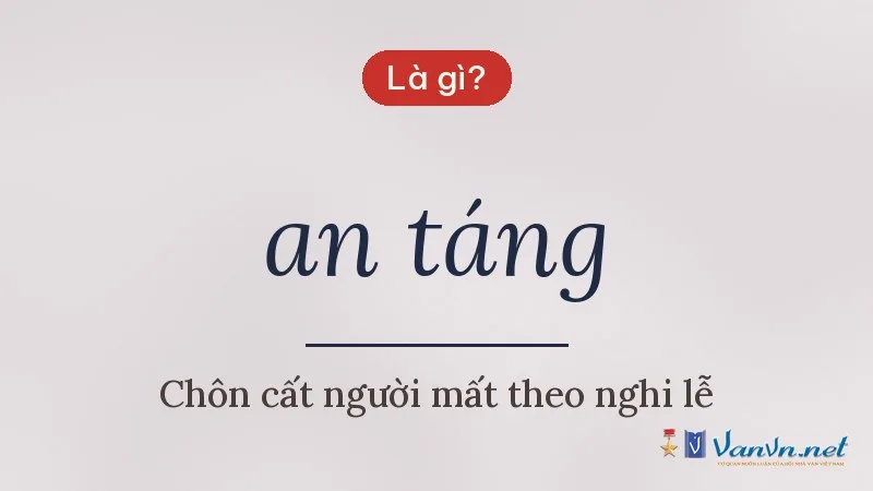 an táng là gì