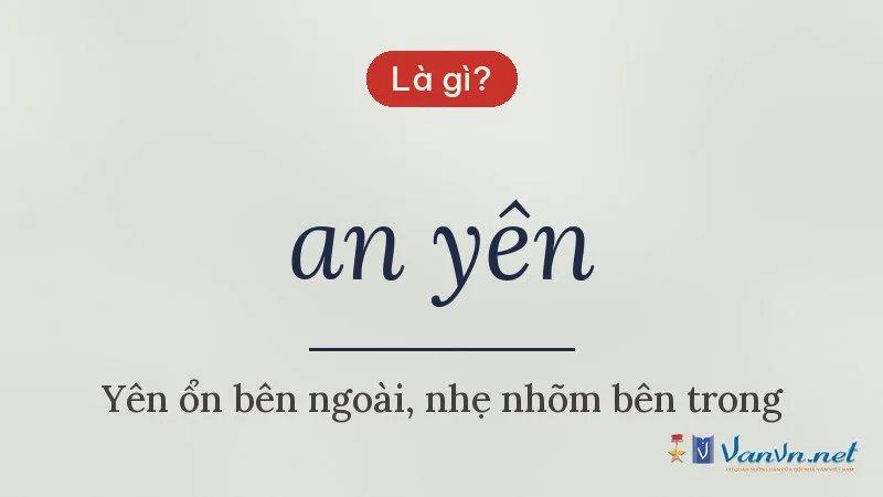 an yên là gì