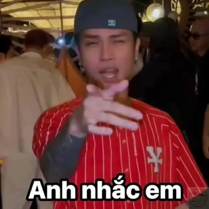 meme anh nhắc em