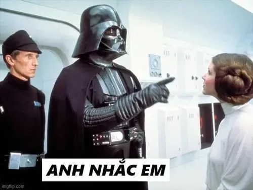 hình meme anh nhắc em