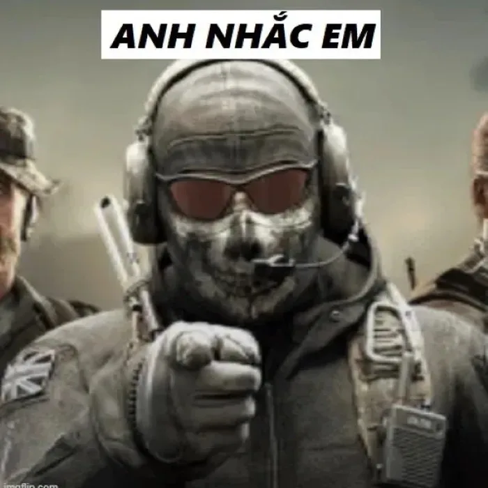 hình meme anh nhắc em
