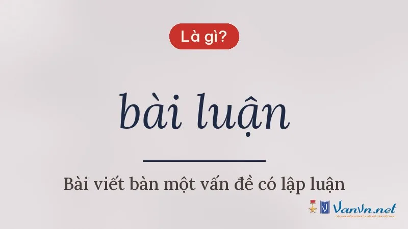 bài luận là gì