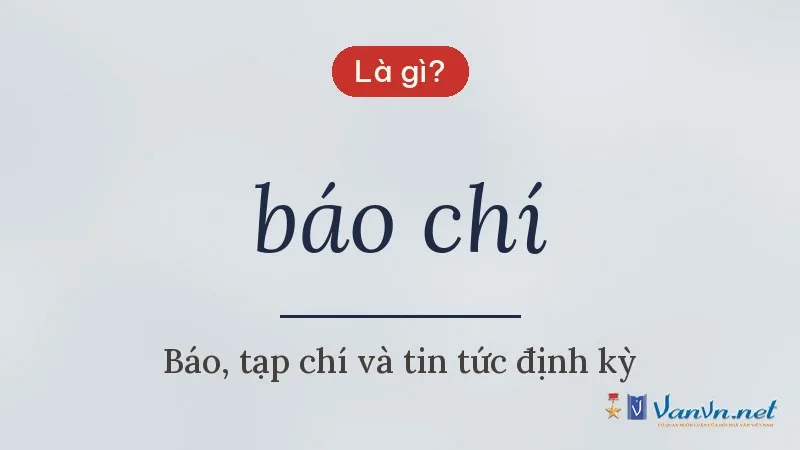 báo chí là gì