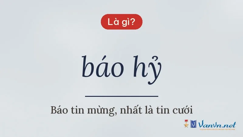 báo hỷ là gì