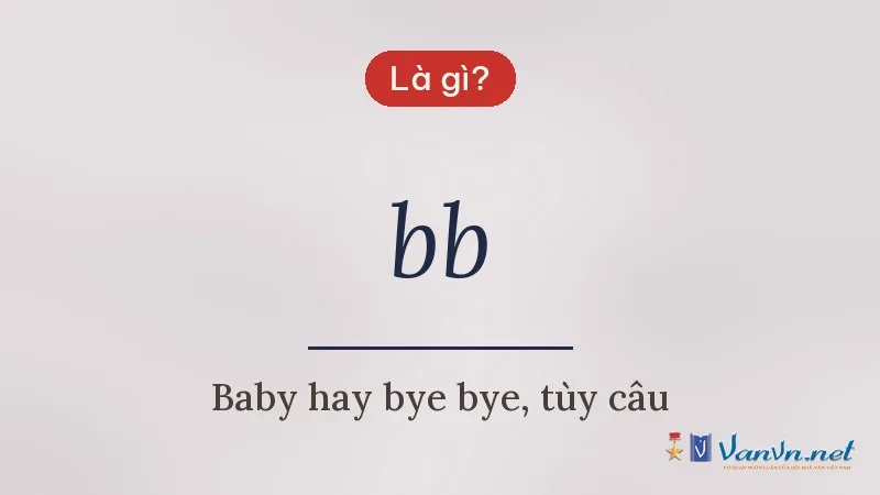 bb là gì
