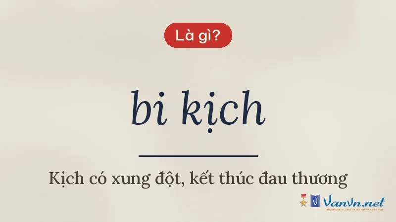 bi kịch là gì