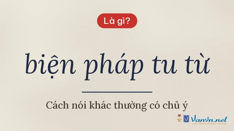biện pháp tu từ là gì