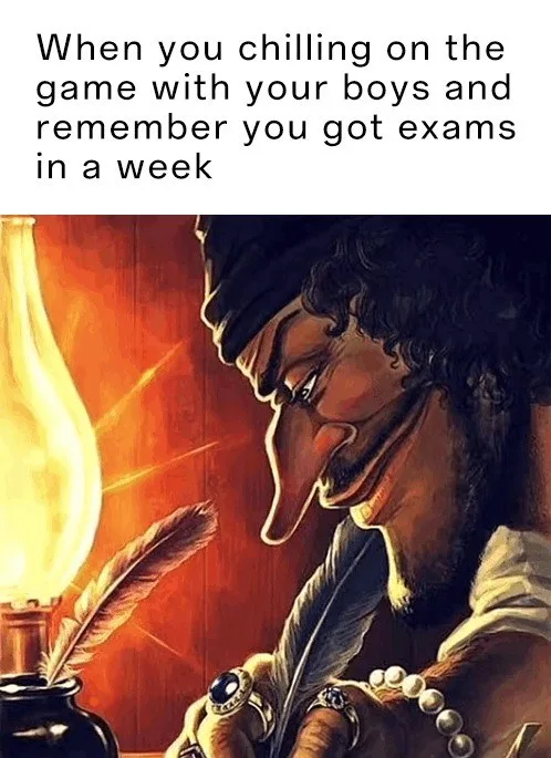 blackbeard writing meme