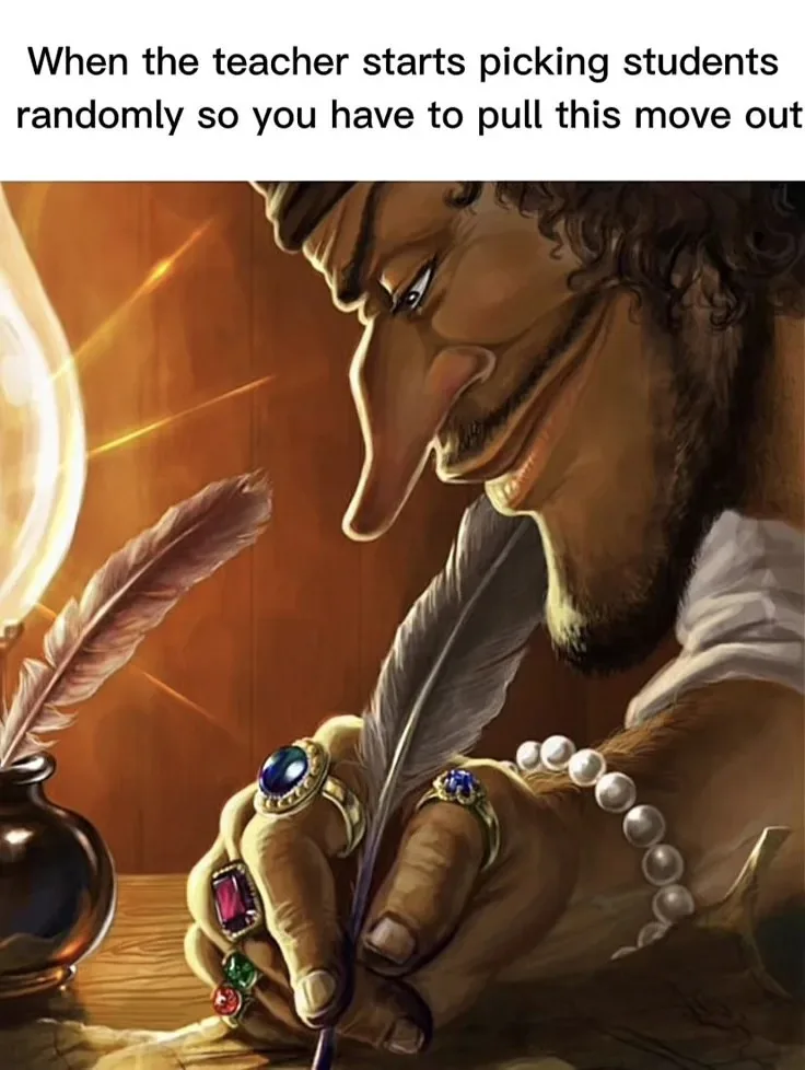 blackbeard writing meme