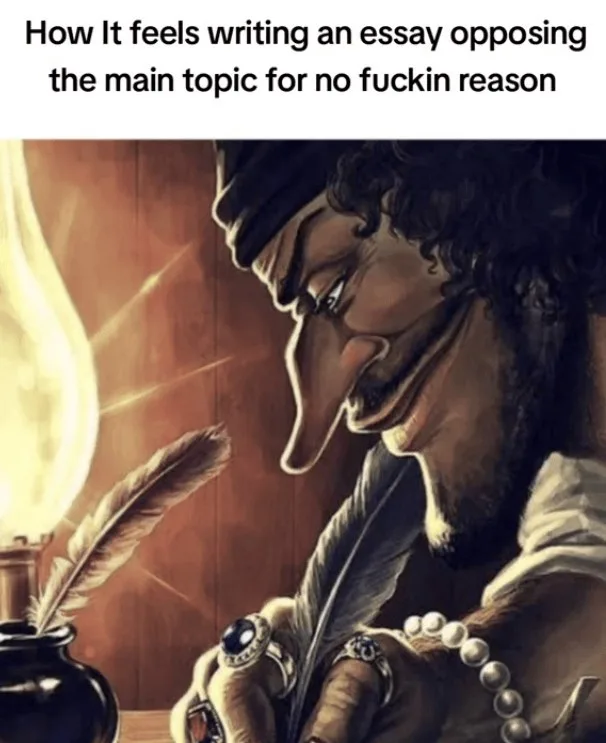 blackbeard writing meme