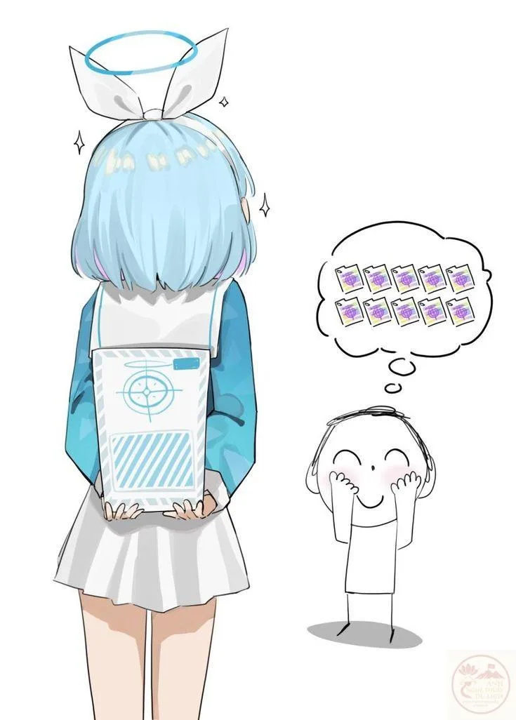 sensei blue archive meme